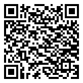QR-Code - schickes Clandesign / Blau - Weiß